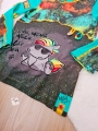 Bild 4 von EP *Ene Mene Meck Pony* Regenbogenfarben Sommer Panel BAMBOO JERSEY 70x180cm