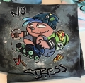 Bild 2 von EP *No Stress* Skateboard Jersey 65x165cm  / (Rapport oder Kombi) Rapport