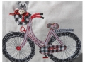 Bild 7 von Fahrrad 13x18 vintage Appli Doodle