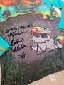 Bild 2 von EP *Ene Mene Meck Pony* Regenbogenfarben Sommer Panel BAMBOO JERSEY 70x180cm